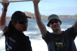 Hanging on the back of the Pacific Hideaway