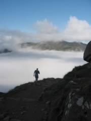 Well clear of the fog now