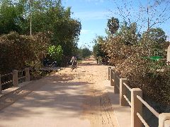 Cambodian dirt road