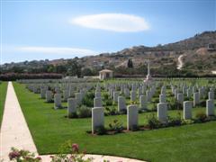 Rows of NZ graves