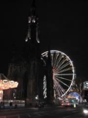 The Big Wheel at night