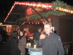 Drinking Gluhwein