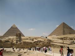 Giza and Sphinx