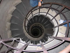 Scary spiral staircase