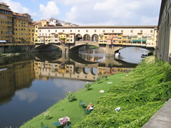 The Old Bridge in Florence