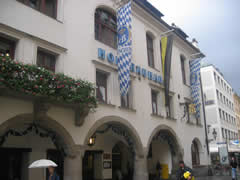 Launch site of failed putsch