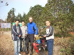 TV interview crew