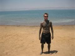 Covered in Dead Sea Mud
