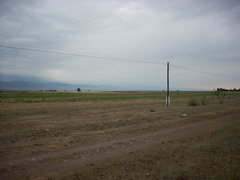 Storm coming over the plain