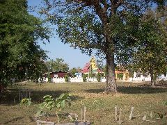 Temple on Don Khong