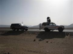 Flat tyre