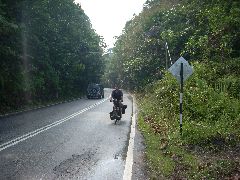 Jan riding in Malaysia