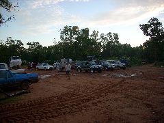 Parking at the Dundee Beach boatramp
