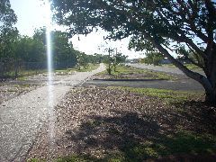 Bike path out of Darwin
