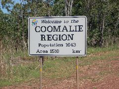 Coomalie Region population sign