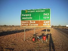 1519km to Adelaide