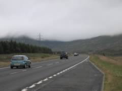 Typical view along the A9