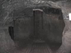 The invader's side of the tunnel