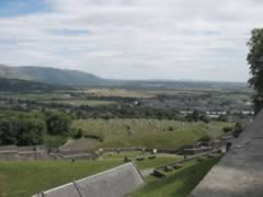 Looking out across the plain