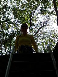 Entering the batcave