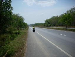 Nic riding downhill