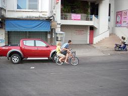 Riding around Trang