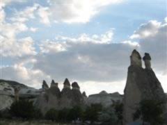 Penis-shaped rocks