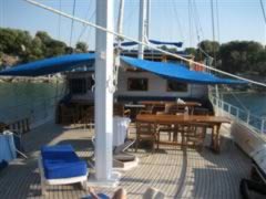 Front of our yacht
